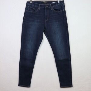 BANANA REPUBLIC Dark Wash Skinny Fit Petite Denim Jeans 31/12P